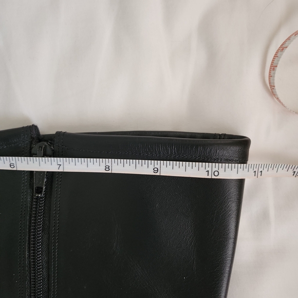 AMAZING Thigh High Vintage Leather Heeled Boots - Picture 9 of 12